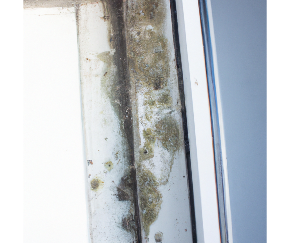 mold on home window